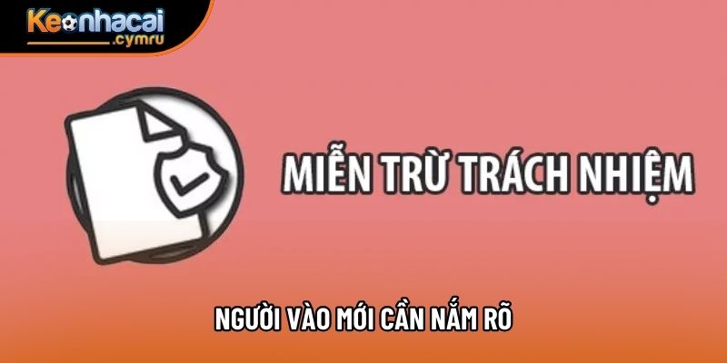 Người vào mới cần nắm rõ