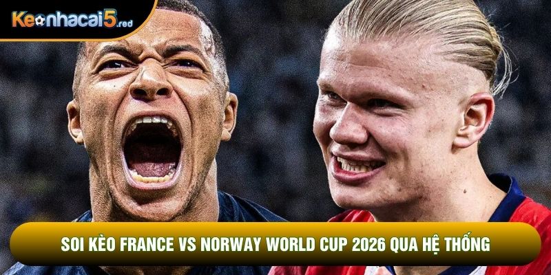Soi kèo France vs Norway world cup 2026 qua hệ thống