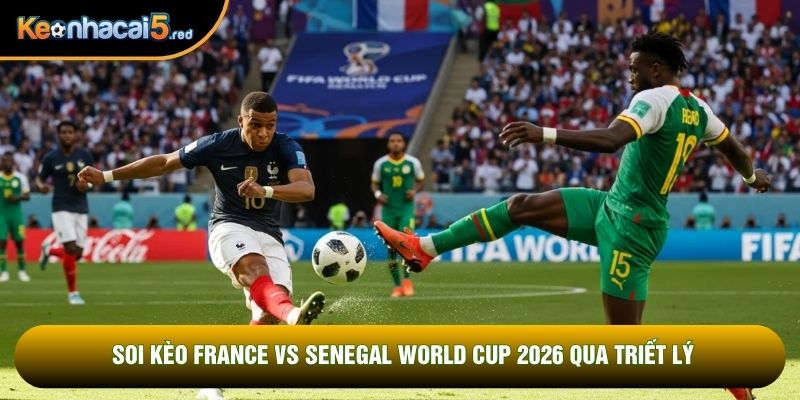 Soi kèo France vs Senegal world cup 2026 qua triết lý