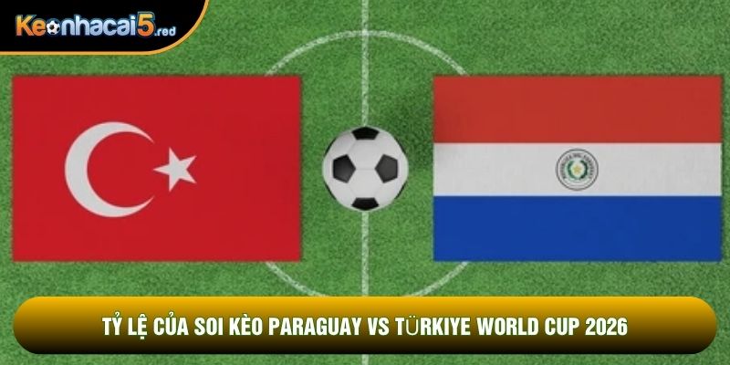 Tỷ lệ của soi kèo Paraguay vs Türkiye world cup 2026