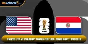 Soi Kèo Usa Vs Paraguay World Cup 2026, 08h00 Ngày 13/06